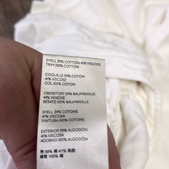 Free People Go West Jean Denim Overall Jumpsuit Zinc‎ White size small - Picture 8 of 10